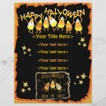 Custom Halloween Business or Personal Personalised Flyer