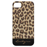 Custom iPhone 5 Leopard Print Case iPhone 5 Cover