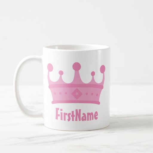 Custom Name Crown Mug