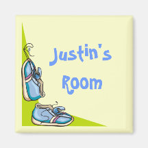 Custom Personalised Tennis Shoe Magnets