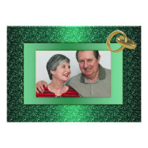 Custom Photo Wedding Anniversary Party Invitation