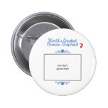 Custom Photo! Worlds Greatest German Shepherd Pin