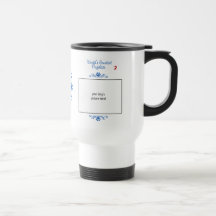 Custom Photo! Worlds Greatest Pugalier Coffee Mugs
