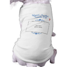 Custom Photo! Worlds Greatest Tuxedo Cat Doggie T-shirt
