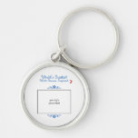 Custom Photo Worlds Greatest White German Shepherd Keychains