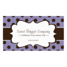 Custom Polk a Dot Business Cards