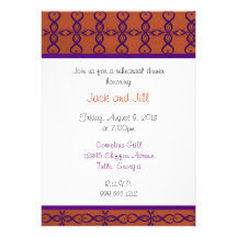 Custom Rehearsal Dinner Invitations