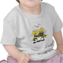 Custom Shirts : Happy Dad Mum Baby Bee Shirts