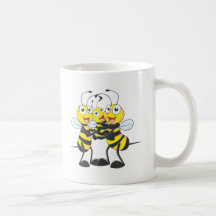 Custom Shirts : Happy Dad Mum Baby Bee Shirts Coffee Mug