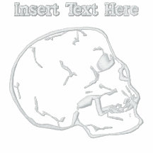 Custom Skull Embroidered Shirt