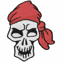 Custom Skull Embroidered Shirt