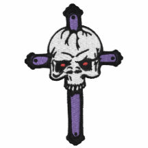 Custom Skull Embroidered Shirt