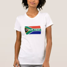 Custom South Africa Flag T Shirt