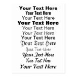 Custom Text. Fonts Postcard no. 9. Your Text Here.