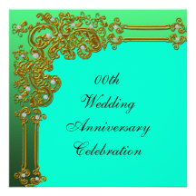 Custom Wedding Anniversary Party Invitation
