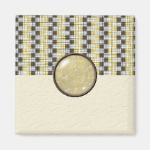 Customisable Abstract Magnets