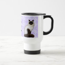 Customisable Birman Cat Travel Mug