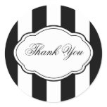 Customisable Black & White Sticker Label stickers