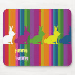 Customisable: Colour bunnies Mouse Mat