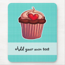 Customisable cupcake mouse pad