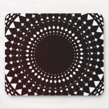 Customisable Dark Lace Design Mousepad