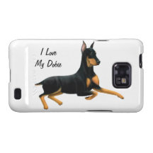 Customisable Doberman Pinscher Samsung Galaxy S Ca Galaxy SII Covers