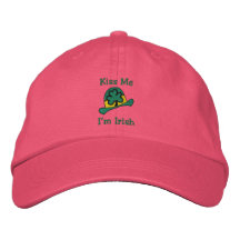 Customisable Embroidered St. Paddy's Hat Embroidered Baseball Cap