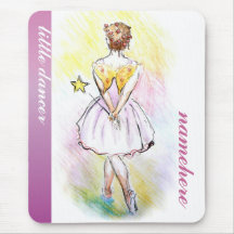 Customisable: Fairy dancer Mouse Mat