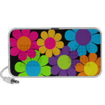 Customisable Flower Power Travel Speaker