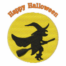 Customisable Flying Witch Halloween Tees