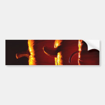 Customisable Halloween Season Pumpkins Bumper Stickers