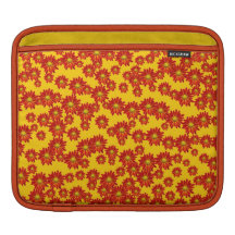 Customisable Orange Mums Sleeve For iPads