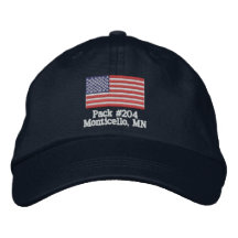 Customisable Pack Hat Embroidered Hats