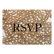 Customisable Pearls Invitation