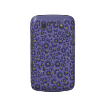 Customisable Purple Mums Blackberry Case