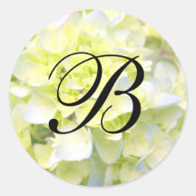 Customisable Wedding Monogram Sticker