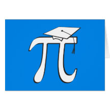 Customise - Math Pi Graduate Cards