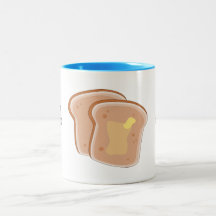 Customise this Buttered Toast graphic Coffee Mugs