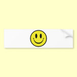 Customise your Happy Face bumper stickers