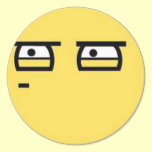 Customise Your Own: Glare Smiley Face stickers