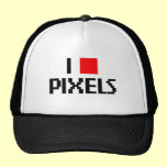 Customise Your Own: I Heart Pixels hats