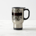 Customised Dark Elegance Coffee Mugs