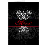 Customised Dark Elegance Greeting Cards