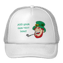Customizable Leprechaun Mesh Hat
