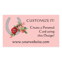 CUSTOMIZABLE Western Business Card