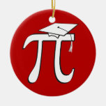 CUSTOMIZE Math Pi Graduate (2-sided) - Funny Grad Ornaments