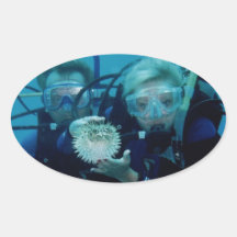 Customize Product Oval Sticker