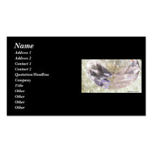 Cut Glass and Marbles Business Card