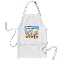 Cute Adopted Cactus Apron