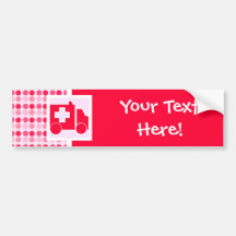 Cute Ambulance Bumper Stickers